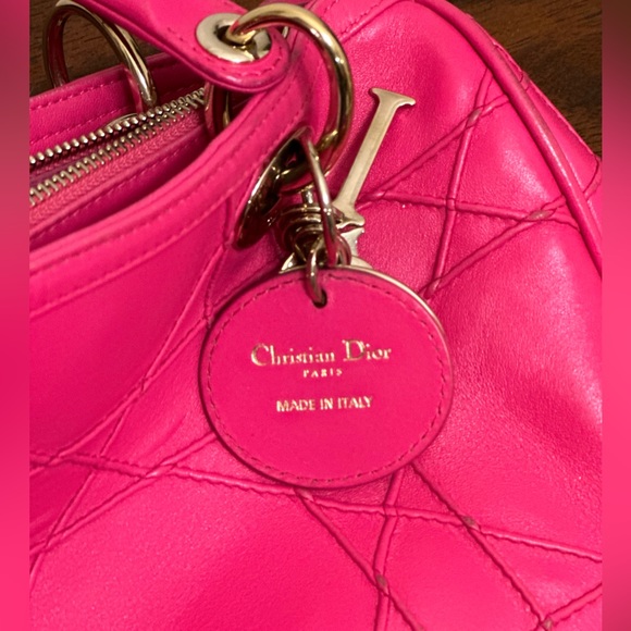 **SOLD** DIOR Cannage Polochon Granville Satchel - Picture 15 of 15